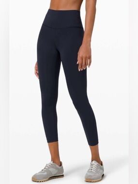 Lululemon NWT Wunder Train High Rise Tights Leggings Navy Size 10